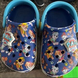 Toddler Paw Patrol Crocs 6C